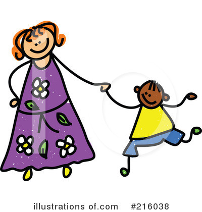 Royalty-Free (RF) Mother Clipart Illustration by Prawny - Stock Sample #216038