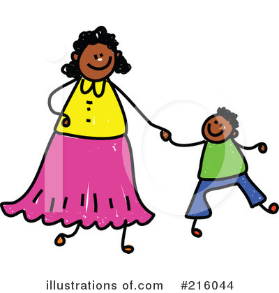 Royalty-Free (RF) Mother Clipart Illustration by Prawny - Stock Sample #216044
