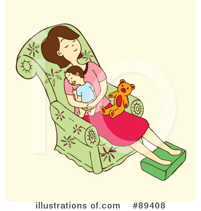 Royalty-Free (RF) Mother Clipart Illustration by Cherie Reve - Stock Sample #89408
