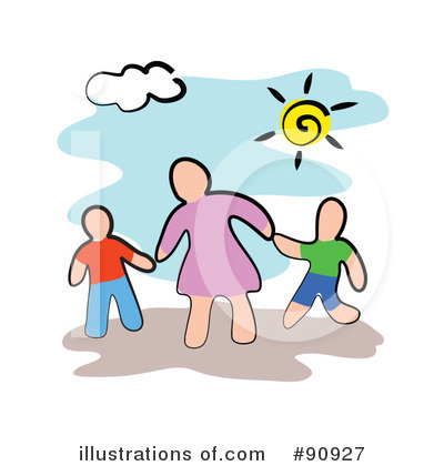 Royalty-Free (RF) Mother Clipart Illustration by Prawny - Stock Sample #90927