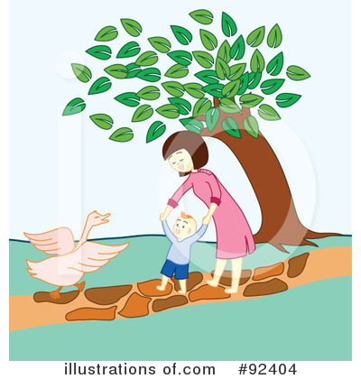 Royalty-Free (RF) Mother Clipart Illustration by Cherie Reve - Stock Sample #92404
