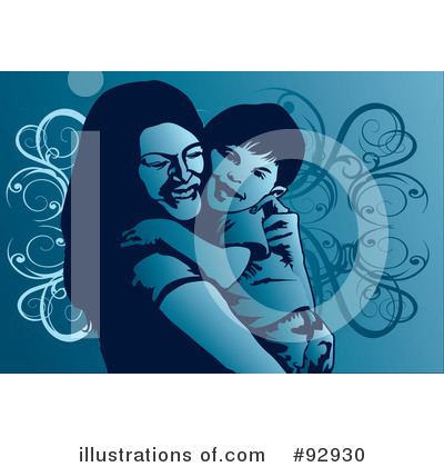 Royalty-Free (RF) Mother Clipart Illustration by mayawizard101 - Stock Sample #92930