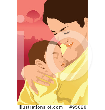 Royalty-Free (RF) Mother Clipart Illustration by mayawizard101 - Stock Sample #95828