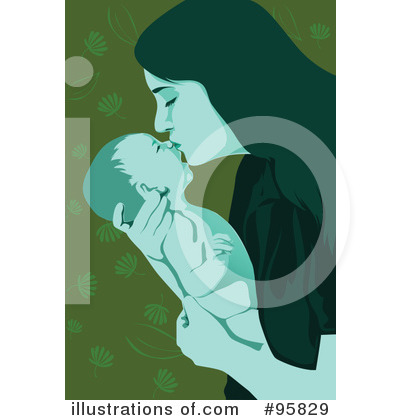 Royalty-Free (RF) Mother Clipart Illustration by mayawizard101 - Stock Sample #95829