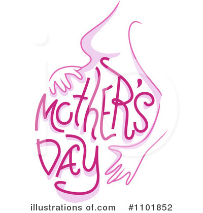 Royalty-Free (RF) Mothers Day Clipart Illustration by BNP Design Studio - Stock Sample #1101852