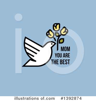 Royalty-Free (RF) Mothers Day Clipart Illustration by elena - Stock Sample #1392874