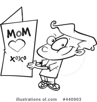Royalty-Free (RF) Mothers Day Clipart Illustration by toonaday - Stock Sample #440903