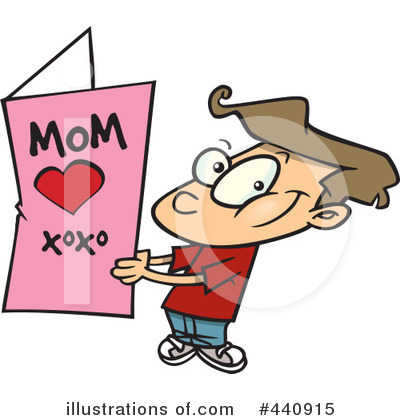 Royalty-Free (RF) Mothers Day Clipart Illustration by toonaday - Stock Sample #440915