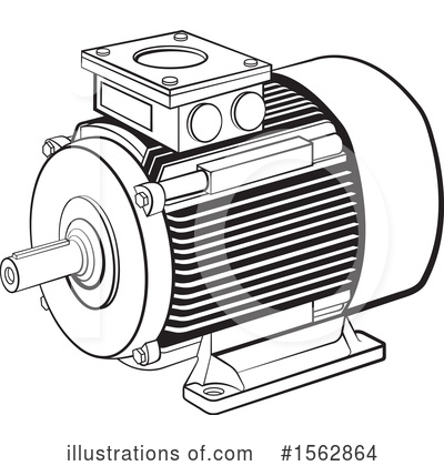 Royalty-Free (RF) Motor Clipart Illustration by Lal Perera - Stock Sample #1562864