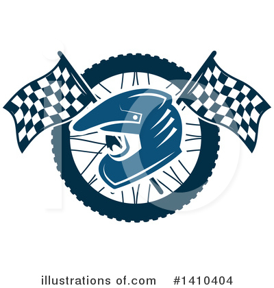 Royalty-Free (RF) Motor Sports Clipart Illustration by Vector Tradition SM - Stock Sample #1410404