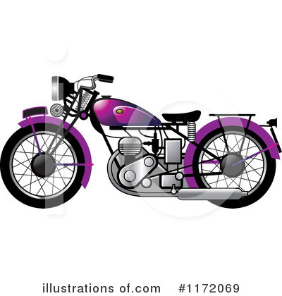 Motorcycle Clipart #1172069 by Lal Perera