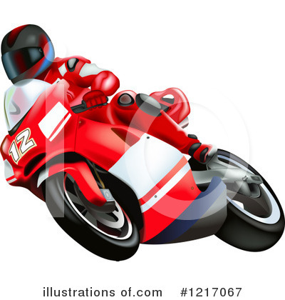 Motorcycle Clipart #1217067 by dero