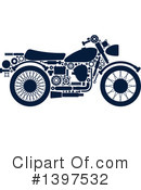 Motorcycle Clipart #1397532 by Vector Tradition SM