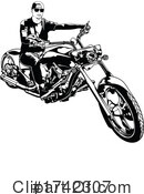 Motorcycle Clipart #1742307 by dero