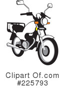 Motorcycle Clipart #225793 by David Rey