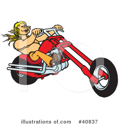 Motorcycle Clipart #40837 by Snowy