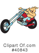 Motorcycle Clipart #40843 by Snowy