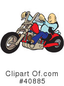 Motorcycle Clipart #40885 by Snowy