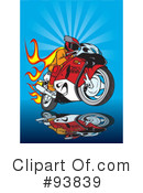 Motorcycle Clipart #93839 by dero
