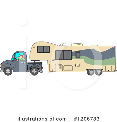 Camper Clipart #1206733 by djart