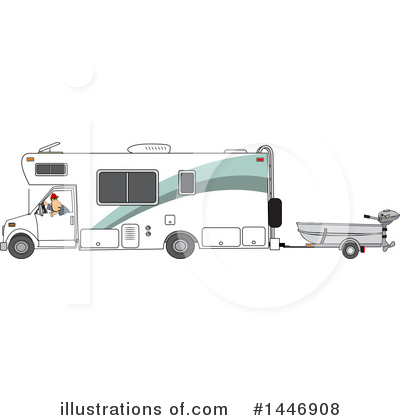 Towing Clipart #1446908 by djart