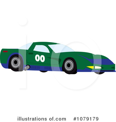 Royalty-Free (RF) Motorsports Clipart Illustration by Pams Clipart - Stock Sample #1079179