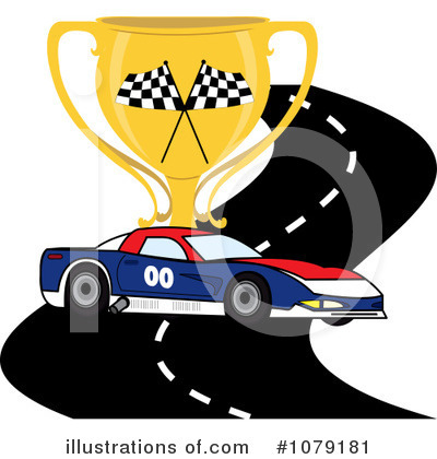Auto Racing Clipart #1079181 by Pams Clipart