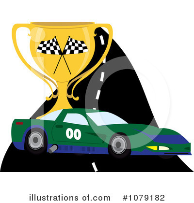 Auto Racing Clipart #1079182 by Pams Clipart