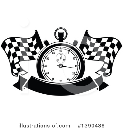 Stop Watch Clipart #1390436 by Vector Tradition SM