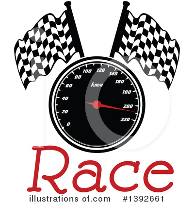 Speedometer Clipart #1392661 by Vector Tradition SM