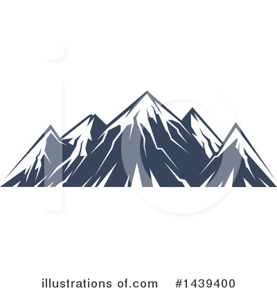 Royalty-Free (RF) Mountain Clipart Illustration by Vector Tradition SM - Stock Sample #1439400