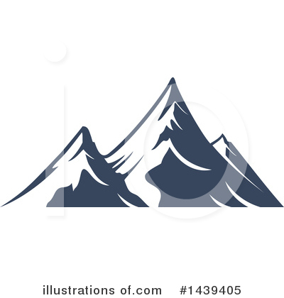Royalty-Free (RF) Mountain Clipart Illustration by Vector Tradition SM - Stock Sample #1439405