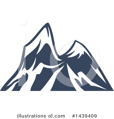 Royalty-Free (RF) Mountain Clipart Illustration by Vector Tradition SM - Stock Sample #1439409