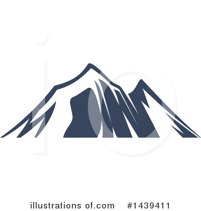 Royalty-Free (RF) Mountain Clipart Illustration by Vector Tradition SM - Stock Sample #1439411