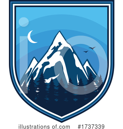 Royalty-Free (RF) Mountain Clipart Illustration by Vector Tradition SM - Stock Sample #1737339