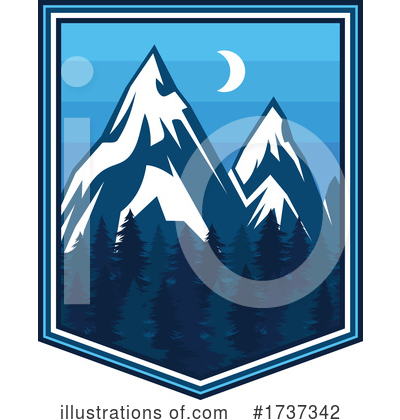 Royalty-Free (RF) Mountain Clipart Illustration by Vector Tradition SM - Stock Sample #1737342