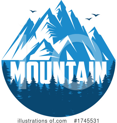 Royalty-Free (RF) Mountain Clipart Illustration by Vector Tradition SM - Stock Sample #1745531