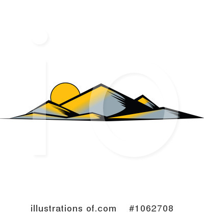 Royalty-Free (RF) Mountains Clipart Illustration by Vector Tradition SM - Stock Sample #1062708