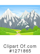 Mountains Clipart #1271865 by BNP Design Studio