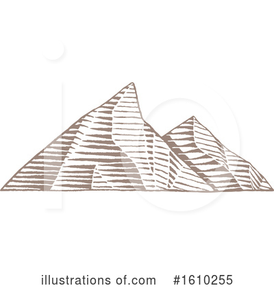 Royalty-Free (RF) Mountains Clipart Illustration by cidepix - Stock Sample #1610255