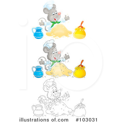 Royalty-Free (RF) Mouse Clipart Illustration by Alex Bannykh - Stock Sample #103031