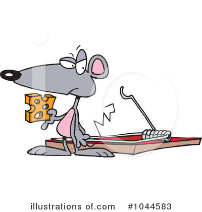 Mouse Trap Clipart #1044583 by toonaday