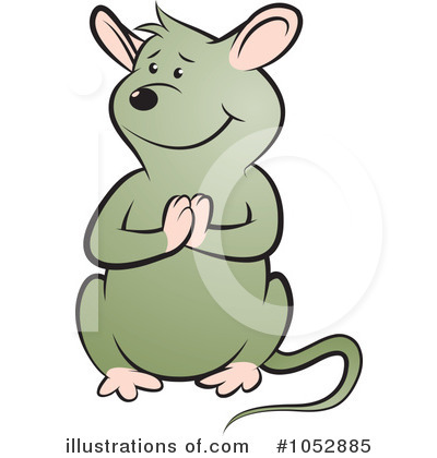 Royalty-Free (RF) Mouse Clipart Illustration by Lal Perera - Stock Sample #1052885