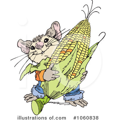 Royalty-Free (RF) Mouse Clipart Illustration by Johnny Sajem - Stock Sample #1060838
