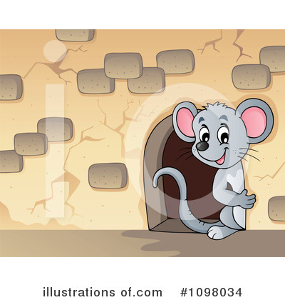 Royalty-Free (RF) Mouse Clipart Illustration by visekart - Stock Sample #1098034