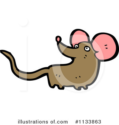 Royalty-Free (RF) Mouse Clipart Illustration by lineartestpilot - Stock Sample #1133863