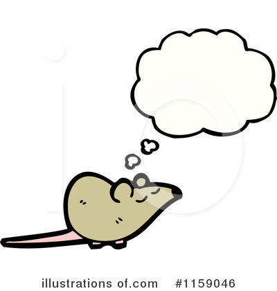 Royalty-Free (RF) Mouse Clipart Illustration by lineartestpilot - Stock Sample #1159046