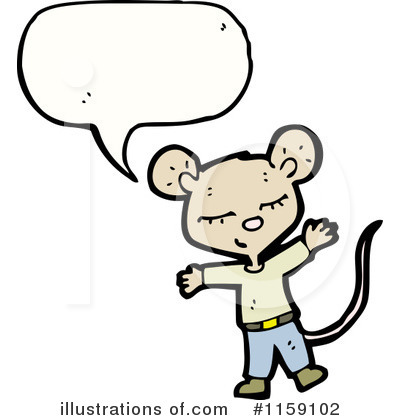 Royalty-Free (RF) Mouse Clipart Illustration by lineartestpilot - Stock Sample #1159102