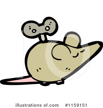 Royalty-Free (RF) Mouse Clipart Illustration by lineartestpilot - Stock Sample #1159151