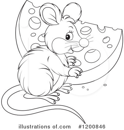 Royalty-Free (RF) Mouse Clipart Illustration by Alex Bannykh - Stock Sample #1200846